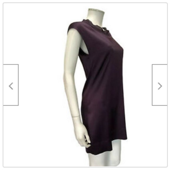 Theory Purple Sleeveless Dress - Picture 4 of 12